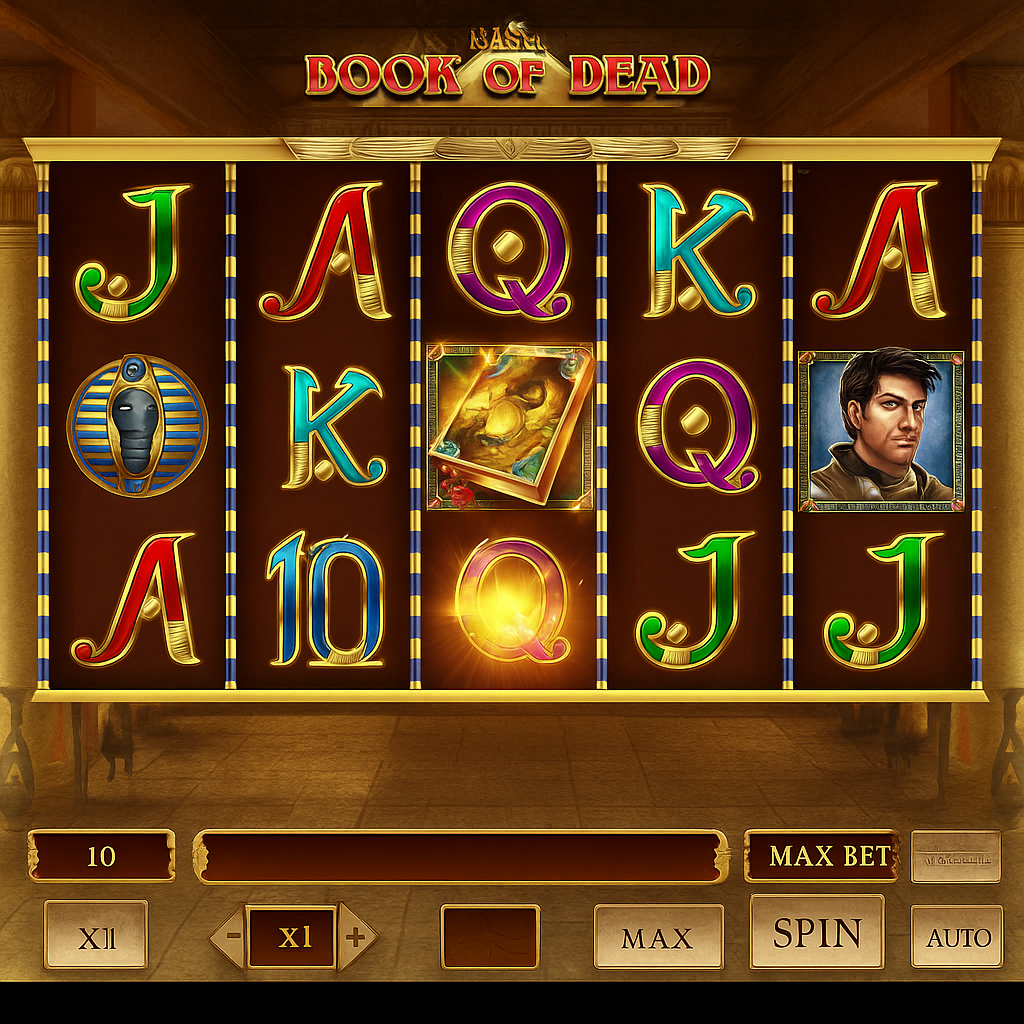 AlfCasino - Book of Dead Slot Game